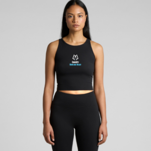 Howling Heart Active Crop Tank